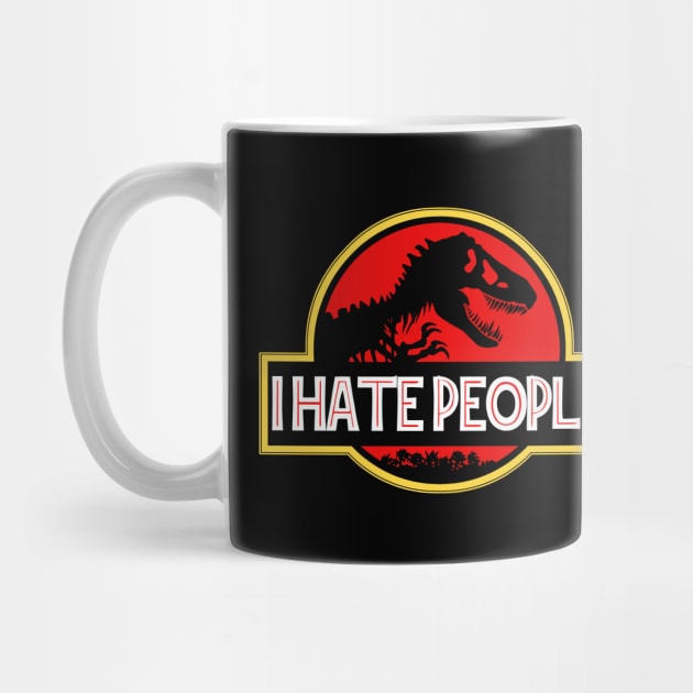 Dino Hate People by vestiart